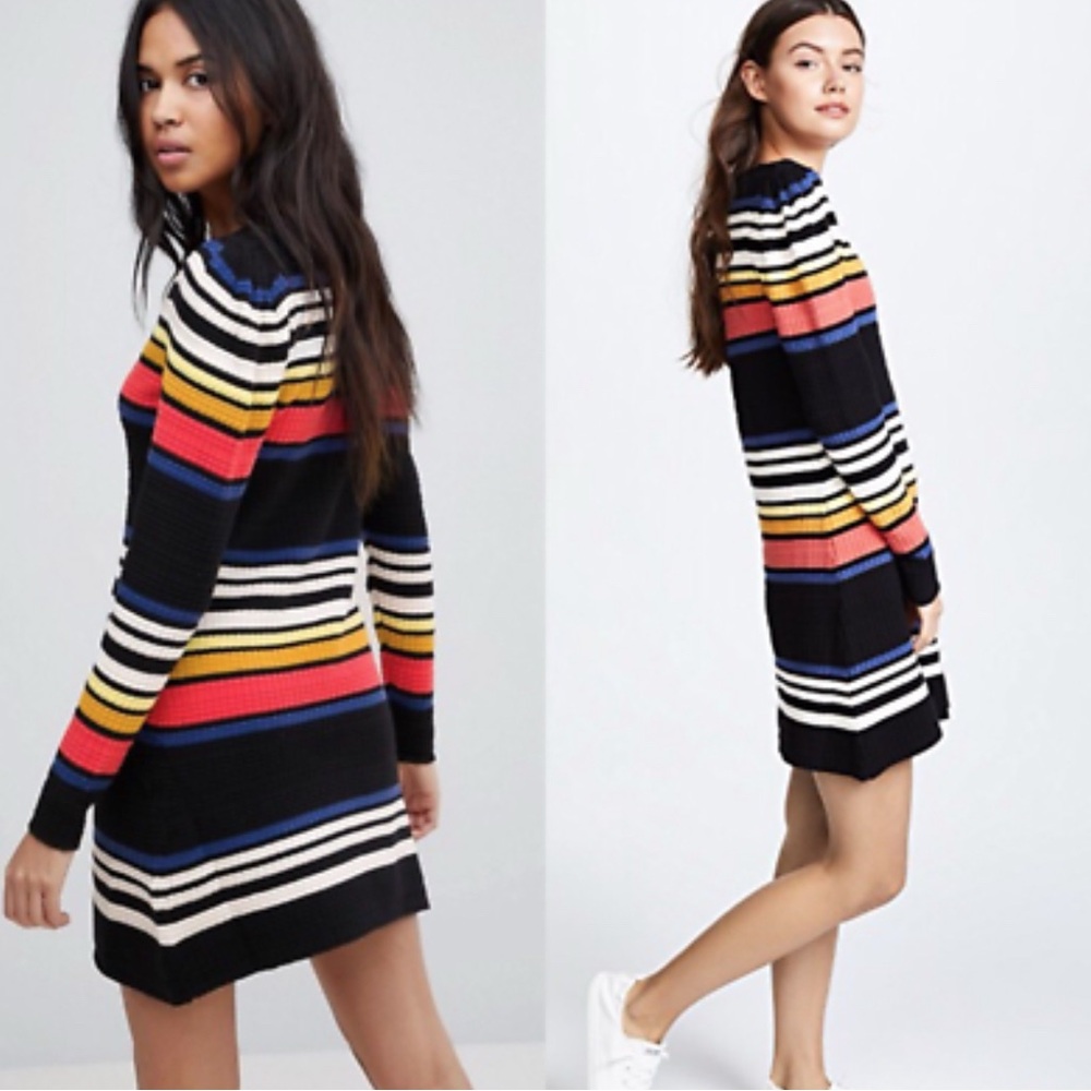 Free People - small, sweater mini dress, tunic - Picture 1 of 10